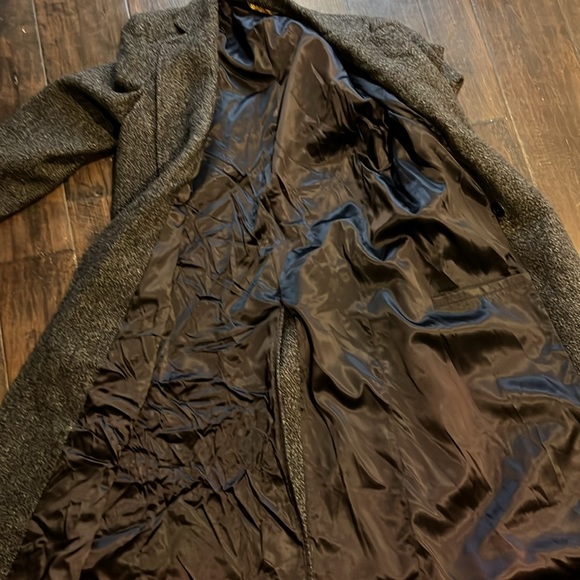 Rare BW Harris Herringbone Men’s Overcoat - Picture 10 of 15